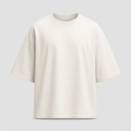 Boxy Tee — Bone